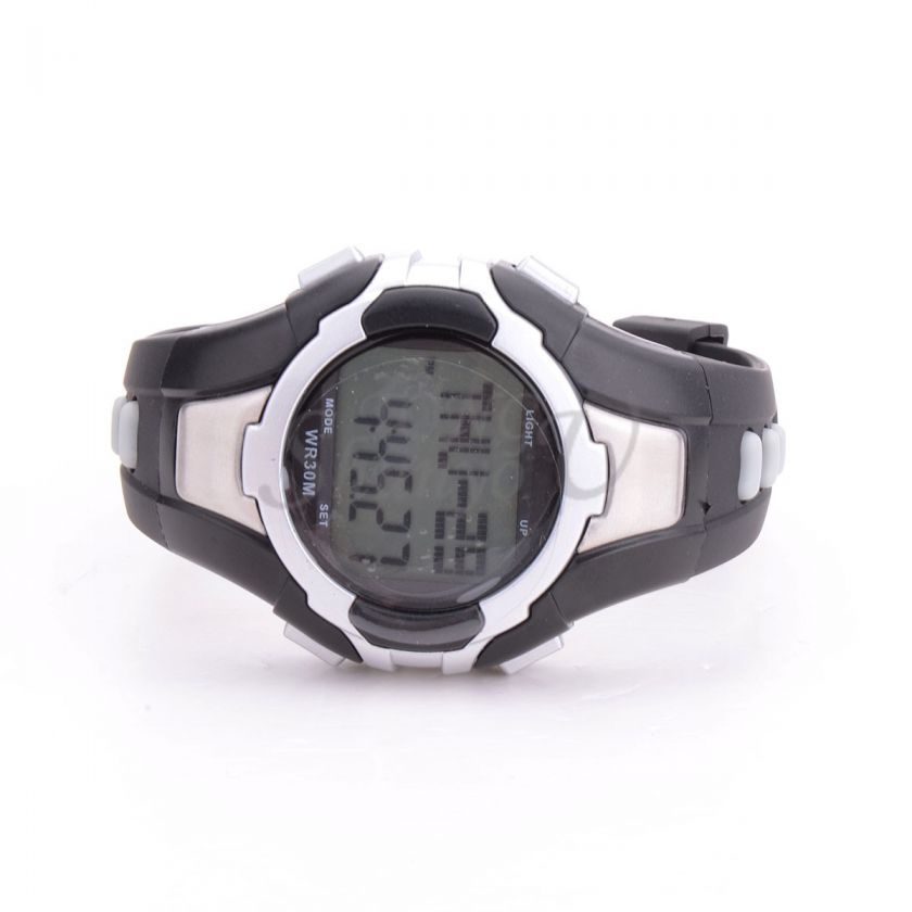 New Pulse Heart Rate Monitor with Pedometer and Backlight Watch  