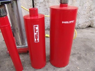 HILTI DD 250E CORE DRILL RIG WITH BITS GREAT SHAPE #2. 120V. COMES 