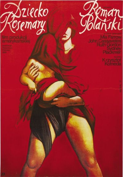 Rosemarys Baby   ORIGINAL MOVIE POSTER Polish 1SH 1984  