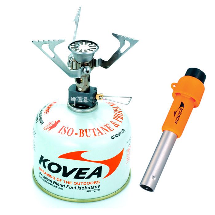 KOVEA FLAME TORNADO GAS STOVE / SUPER LIGHTNESS, SUPER FIREPOWER 