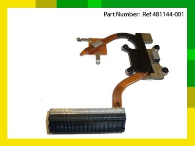 HP DV7 LAPTOP HEATSINK P/N 481144 001  