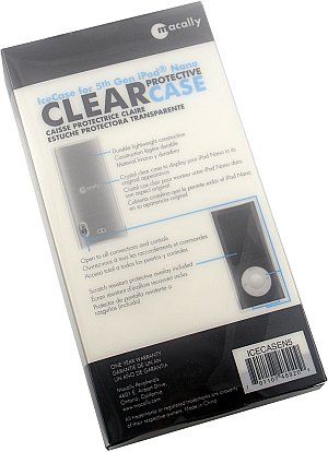 MACALLY CLEAR ICE CASE FOR iPOD NANO 5th GENERATION 5G  