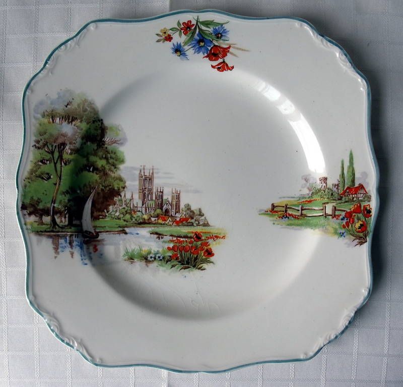 MEAKIN  CANTERBURY Sunshine SERVING PLATE  