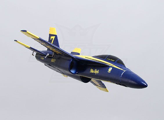 RC Blue Angels F 18 35mm EDF Micro Jet EPO (PNF) ID18878  