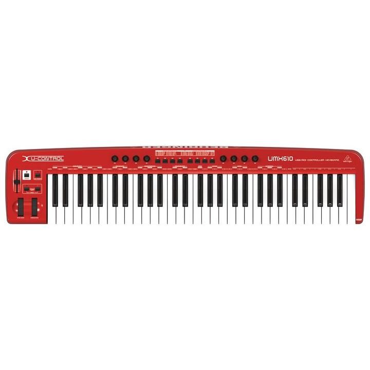 Behringer U Control UMX610 USB/MIDI Controller Keyboard with USB/Audio 