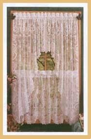 Tier   Heritage Lace   English Ivy Ecru   60 x 32 9130E 6032  