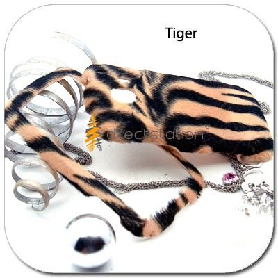 Tiger VELVET Hard Skin Case Verizon LG Optimus V LS670  