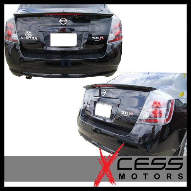    11 NISSAN SENTRA OEM FACTORY STYLE ABS TRUNK SPOILER WING LIP PRIMER