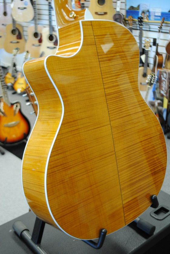 The finish used to create this guitars lustrous gloss top, back, and 