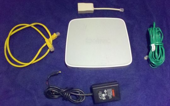 Used 2WIRE Wireless ADSL2+ Modem Router for AT&T w/Accessories 