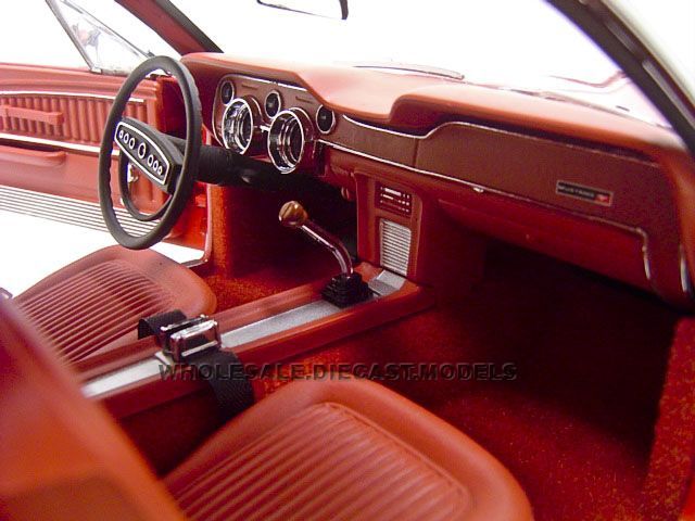 1968 FORD MUSTANG GT 390 RED 118 AUTOART  