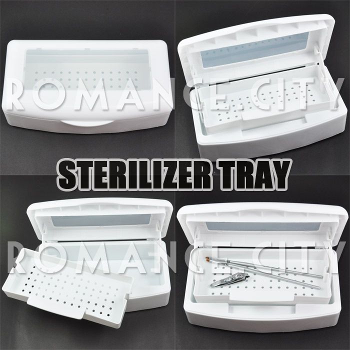 STERILIZER TRAY   STERILIZING CLEAN NAIL ART TOOLS #117  