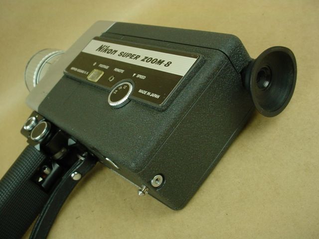 Nikon Super Zoom 8 Vintage Super 8 Camera Nice Project  