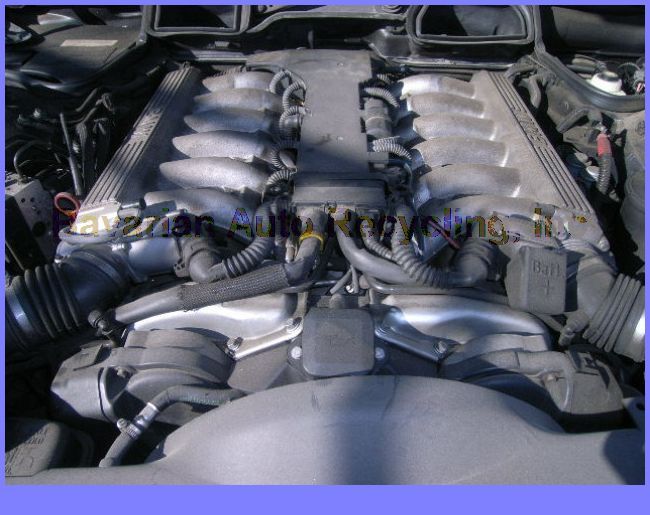 BMW Engine M73n E38 750 750i 750iL 1999 2001 V12 parts  