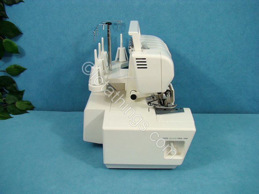 NEW Overlock Serger 2/3/4 Thread FREE ARM Sewing Machine With 