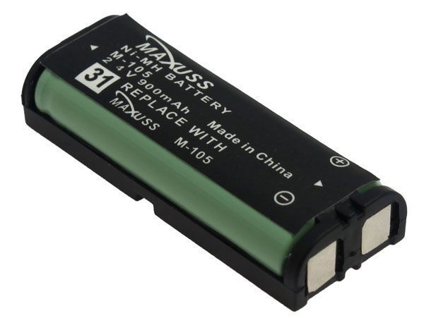 900mAh Replacement NiMH Battery for Panasonic HHR P105  