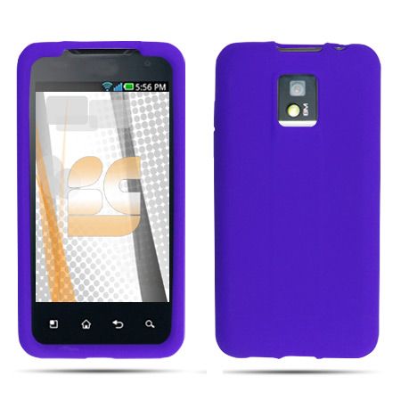 FOR NEW LG G2X BLUE T MOBILE CELL PHONE SKIN COVER CASE  