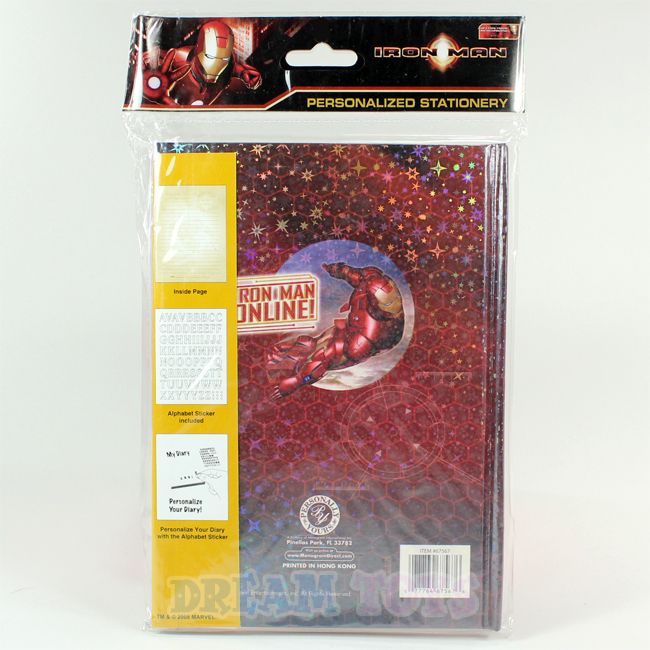 Marvel Iron Man Stationery   Diary Notebook  