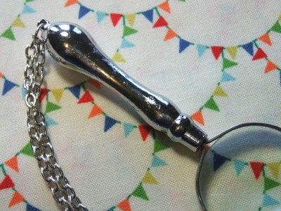   Magnifying Glass Necklace Chatelaine Sewing Choose Design  