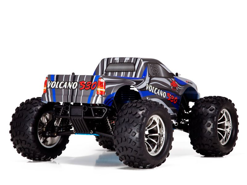 RTR RC TRUCK RTR MONSTER NITRO BLUE RTR NEW  