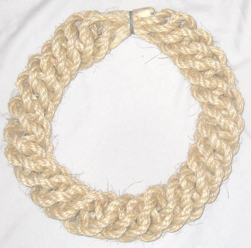 Braided Western 14 Lariet Rope Wreath Craft Form  