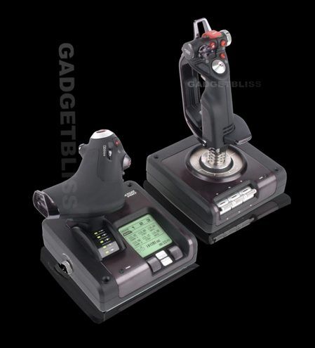 SAITEK PS34 X52 PRO FLIGHT CONTROL SYSTEM JOYSTICK NEW  