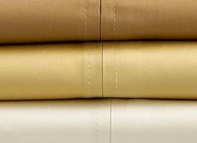   Prescott KING Sheet Set GOLD SAND 500 thread count Supima Cotton