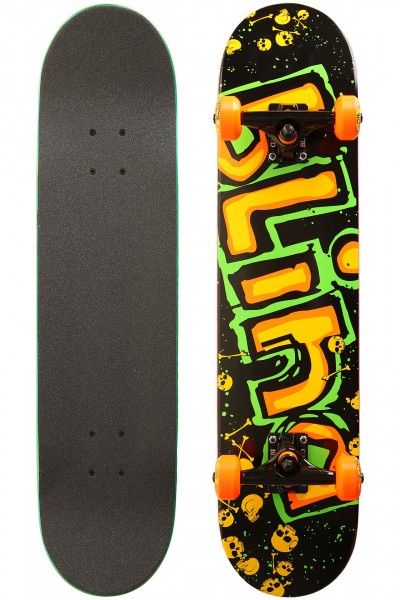 Blind Skateboards OG Neon Logo Complete Skateboard 7.75 Wide  