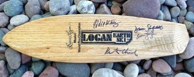 Logan Earth Ski Bruce Logan Model Vintage Old School Skateboard Deck 