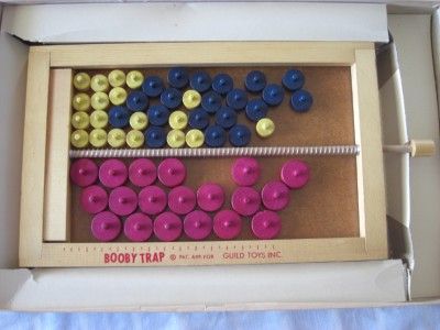 VINTAGE BOOBY TRAP GUILD TOYS INC. c.1950s WOODEN  