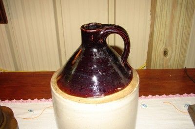 Vintage Stoneware Crock Jug  