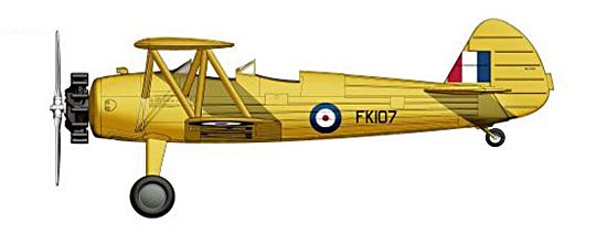   Stearman Kaydet~Royal Canadian Air Force~Diecast Model 8103  