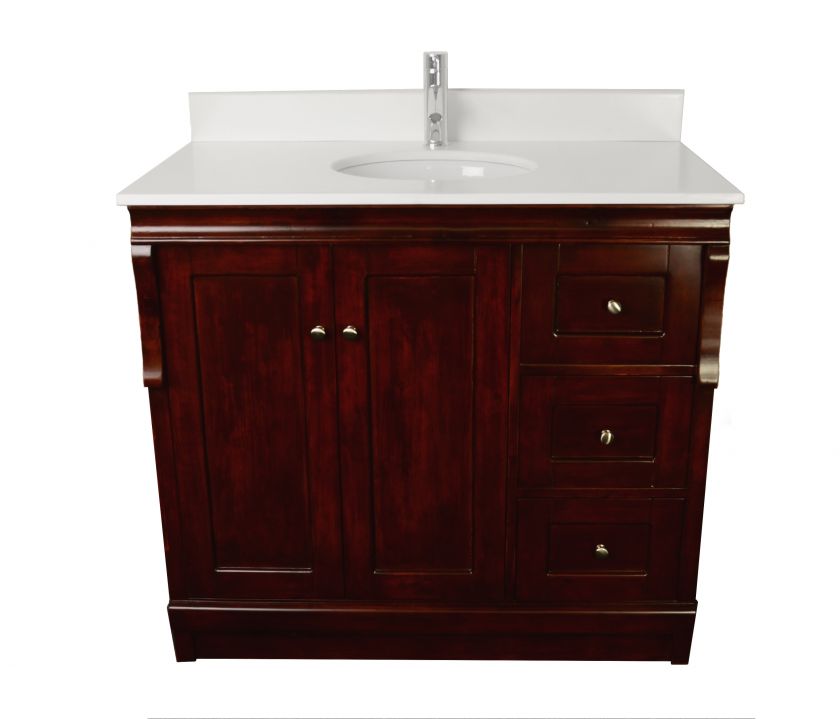 40 Modern Single Sink Bathroom Vanity Cabinet NEW   