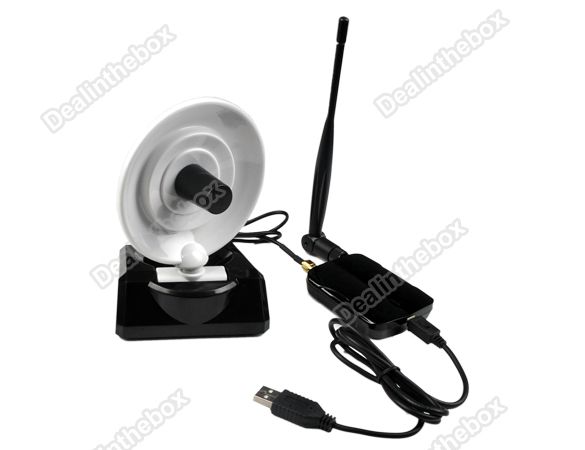 Directional Wireless USB WiFi Adapter Dual Antenna 54M 802.11b/g/n