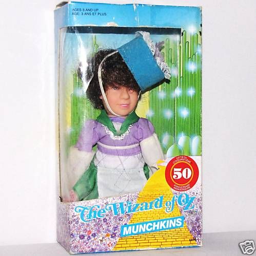 WIZARD OF OZ~1988 Multi Toys Doll~Movie Figure Character~Munchkin Girl 