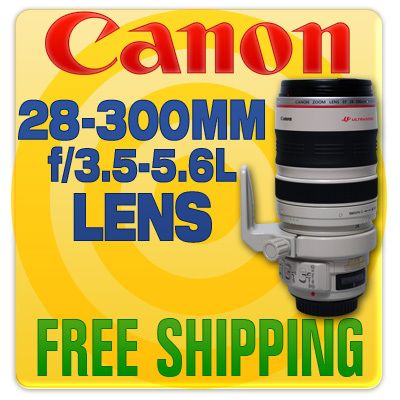 Canon 28 300mm f/3.5 5.6L IS USM Zoom Wide Angle Lens 4960999207322 